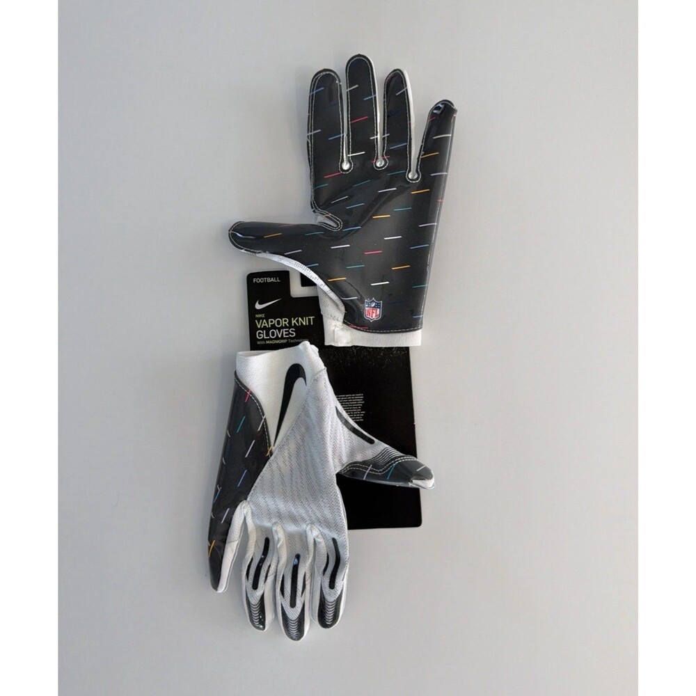 Nike Crucial Catch Vapor Knit 4.0 Football Gloves DN0927-990 Men's Size L NFL